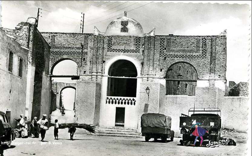 Touggourt palmeraies dans le Sahara,l'ecole coranique