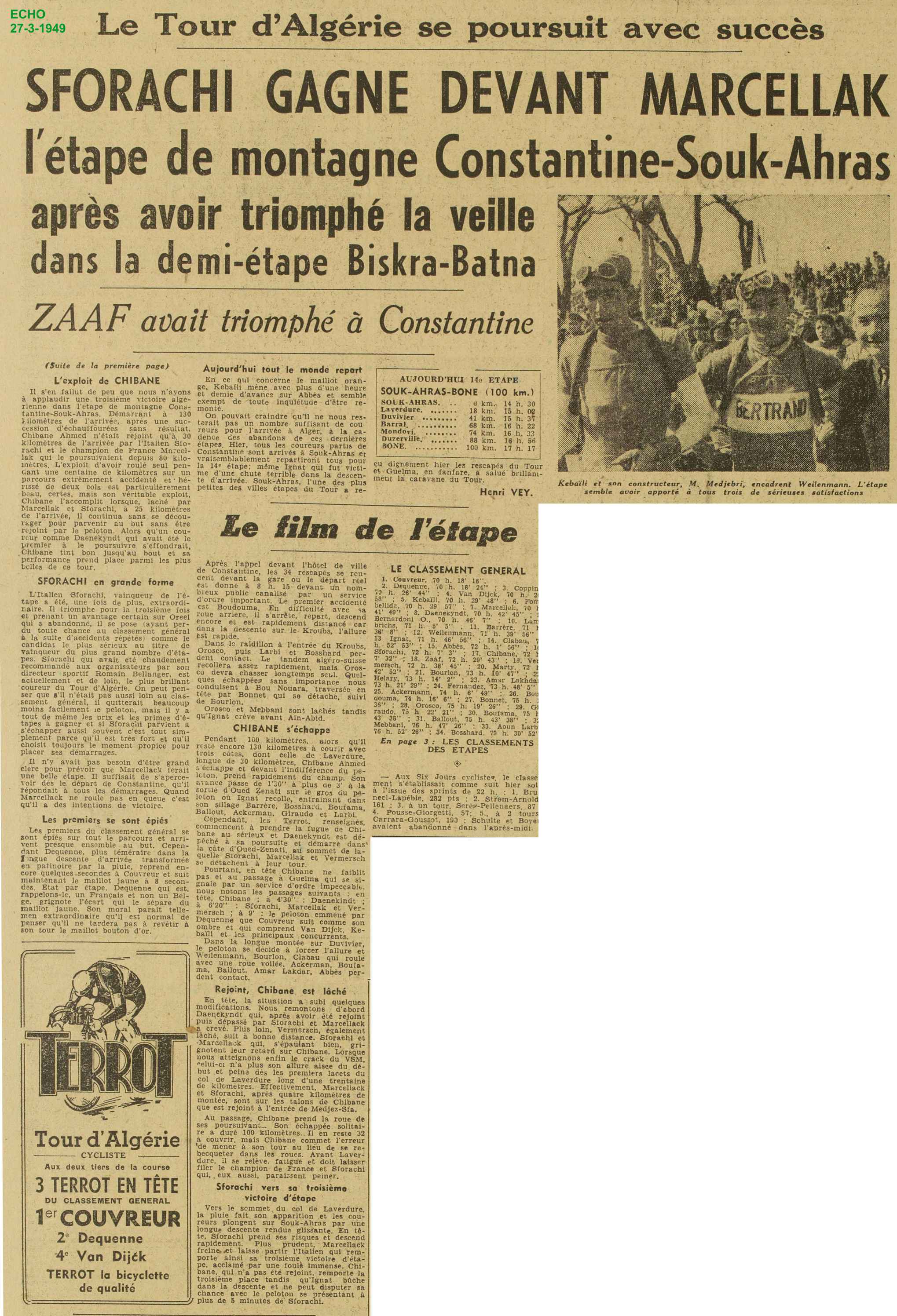 Étape 13 : Constantine - Souk Arras 