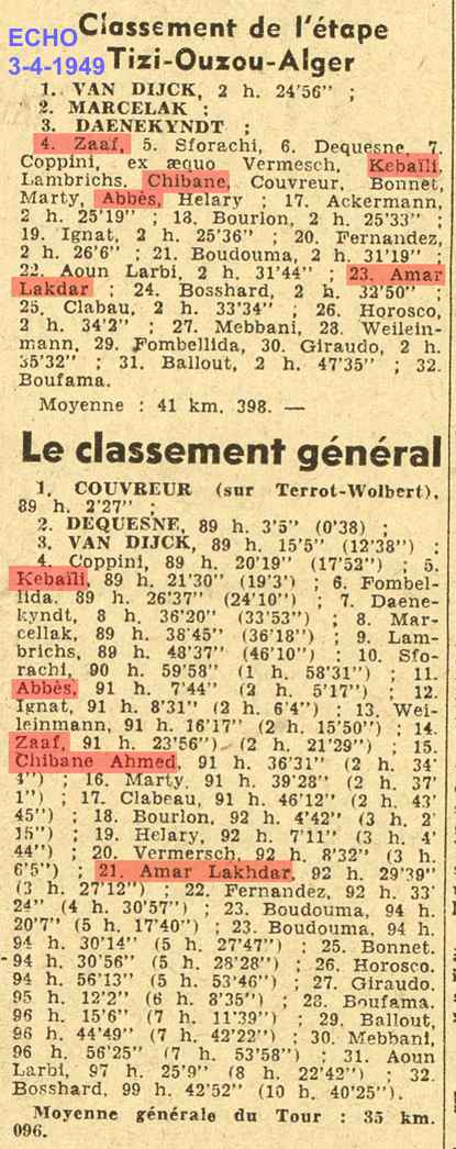 KEBAILI premier des Nord-Africains