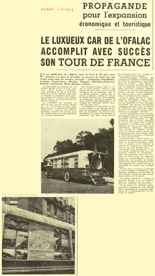 LE LUXUEUX CAR DE L’OFALAC 