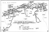 Carte des chemins de fer en Algérie