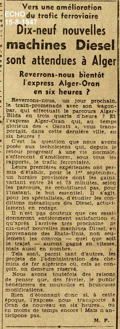 nouvelles diesel