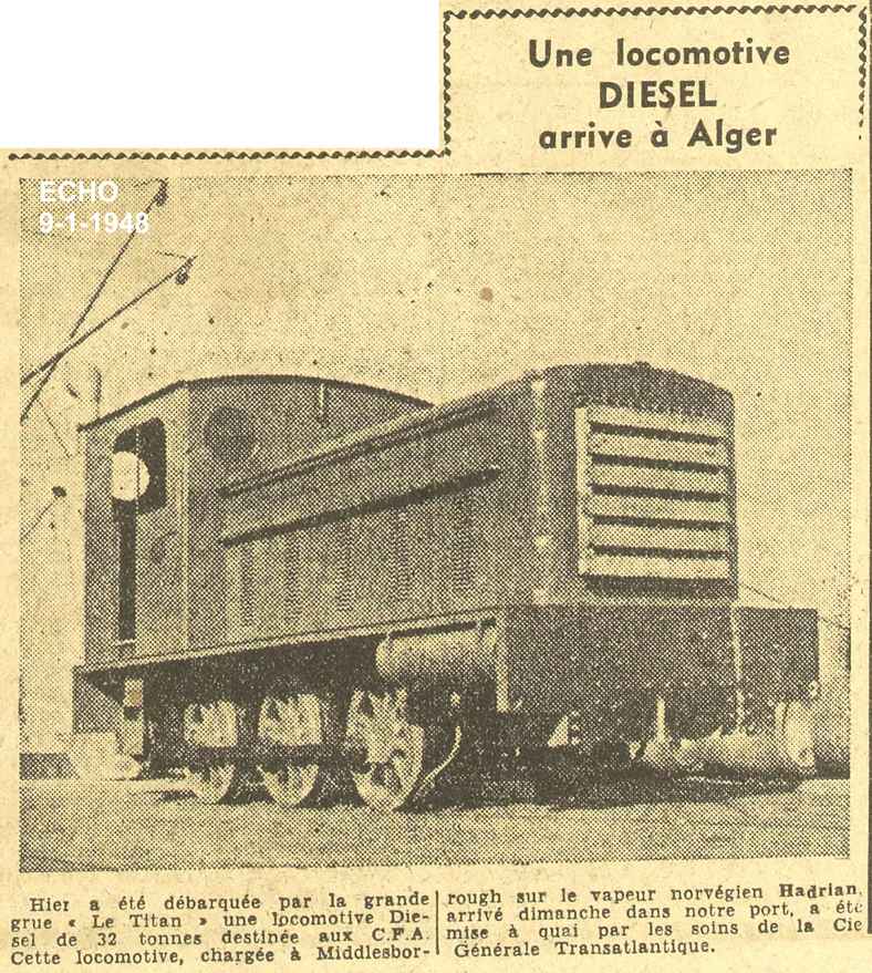 Une locomotive DIESEL