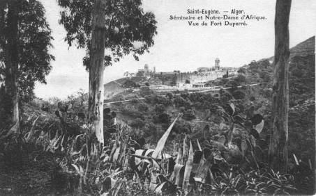 Notre-Dame d'Afrique vue du fortin Duperré