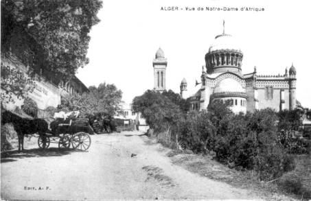 La route de Notre-Dame d'Afrique et la Basilique