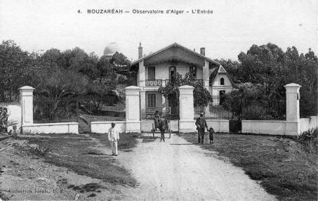 L'entrée de l'Observatoire de Bouzaréa 