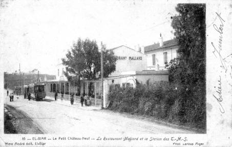 El-Biar – Le Petit Châteauneuf : la station des T.M.S. 