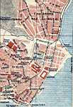 Plan d'Alger en 1915 (de la place du Gouvernement au faubourg Bab-el-Oued)
