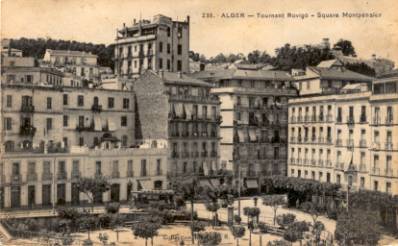 ALGER – Tournant Rovigo – Square Montpensier