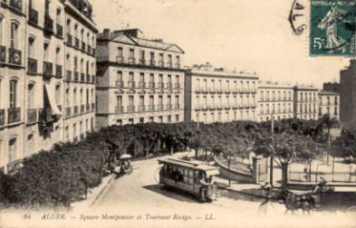 ALGER – Square Montpensier et Tournant Rovigo