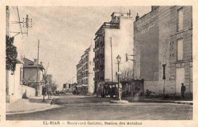 EL-BIAR – Boulevard Gallieni. Station des Autobus