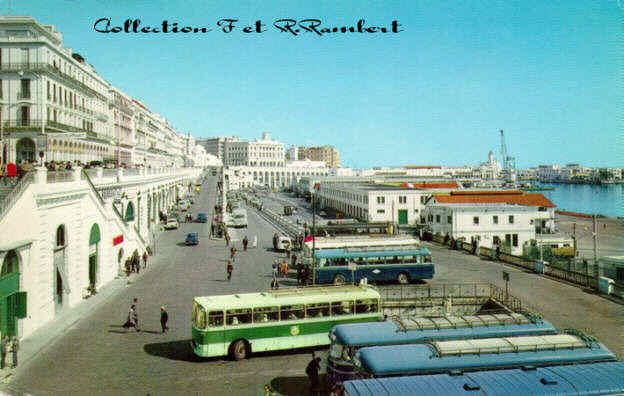 Alger, la gare des autocars 
