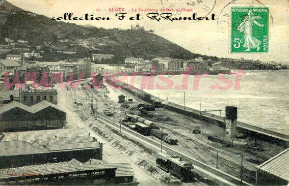 30fr:la gare de marchandise de Bab-el-Oued