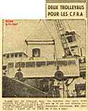 Deux trolleybus pour les C.F.R.A.