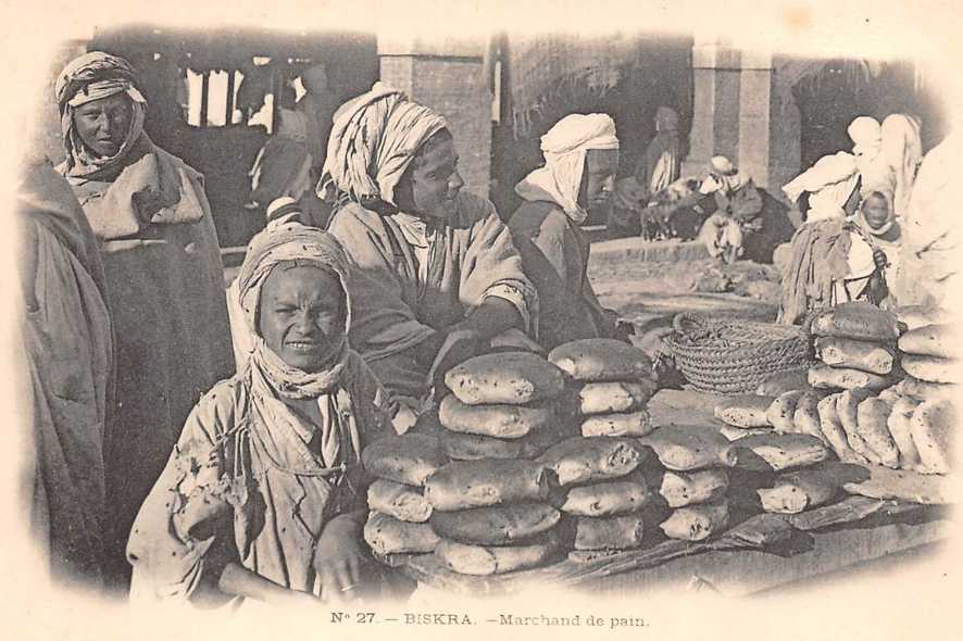 Marchand de pain, à Biskra