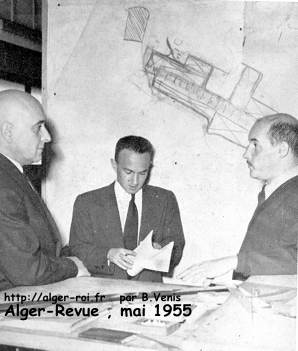 M. Pierre DALLOZ Urbaniste Conseil de la Ville d'Alger, dirige l'Agence du Plan.