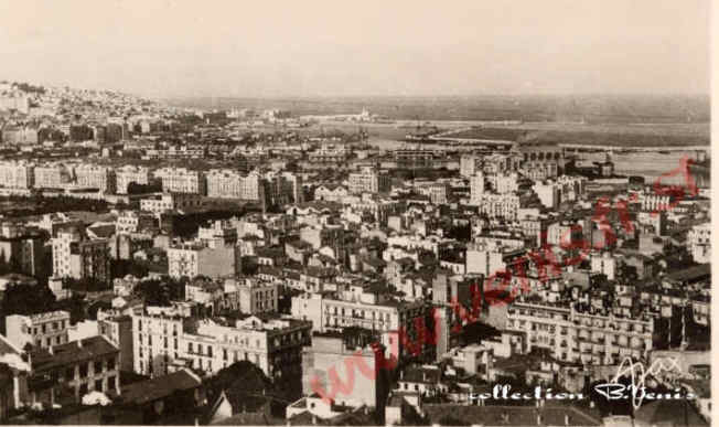 vue sur le Champ de Manoeuvres, Belcourt, l'Hamma.