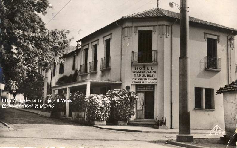 Hotel Suisse-Africaine, tel: 0-01 