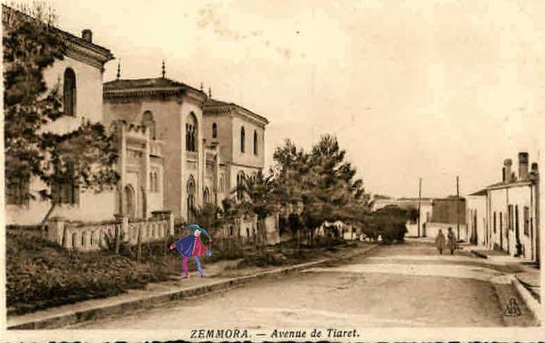 zemmora,l'avenue de tiaret