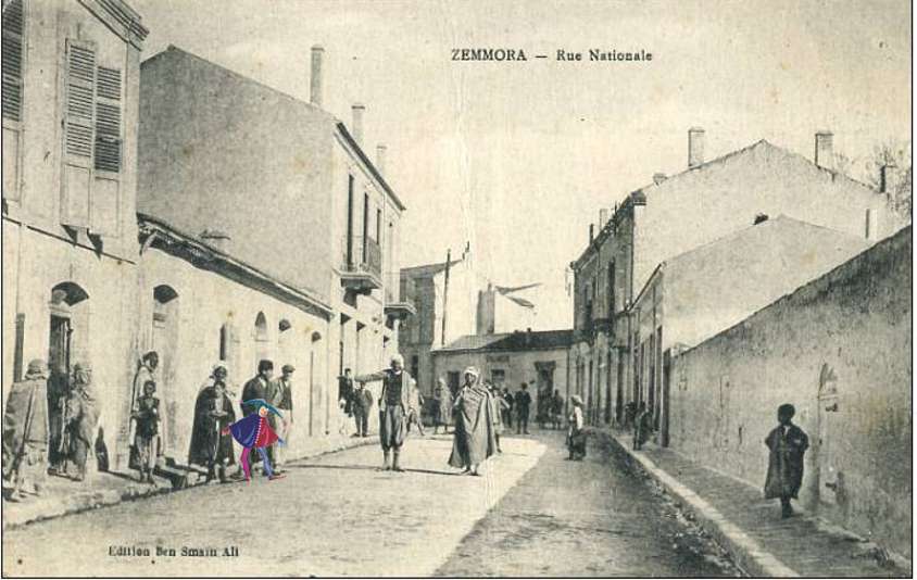 zemmora,la rue nationale