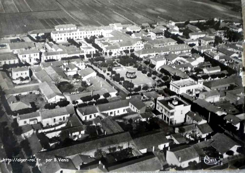 zeralda,vue aerienne du centre