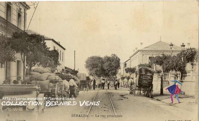 Charrette J.CABANIS : représentant en produits de la maison Testanier, Long, Depaquit , Alger.