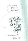 Spirou, dédicace de Fournier