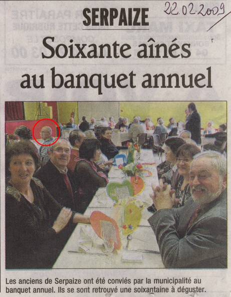 Soixante aînés au banquet annuel 
