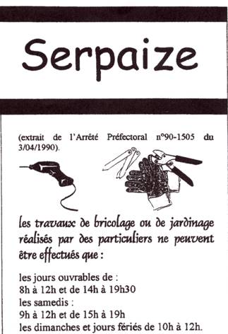 Quand les travaux de bricolage ou de jardinage...?