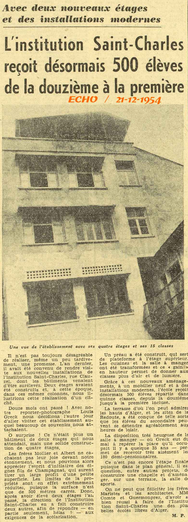 Avec deux nouveaux étages et des installations modernes 
