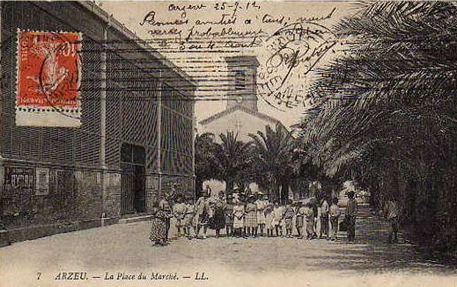 adekar,la place du marche,kabylie