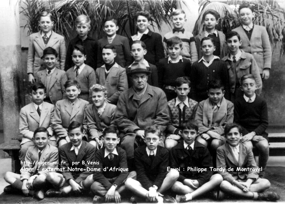 classe de 5è2,1947-1948,