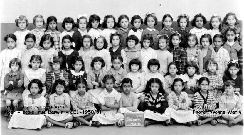 École de filles rue Darwin