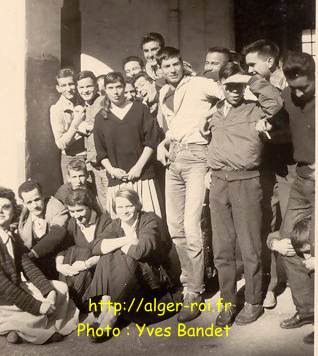 Ben-Aknoun, classe de 1ère C, en 1958
