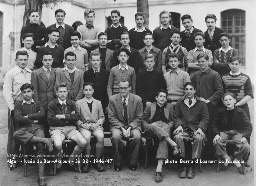 3èB2, année 1946-1947, 