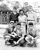 Equipe de basket, minimes, 1952-1953