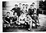 La célébrissime Equipe des Cadets de 1944, Championne d'AFN scolaire.