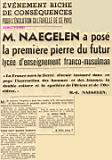M. NAEGELEN a posé la première pierre du futur lycée d'enseignement franco musulman