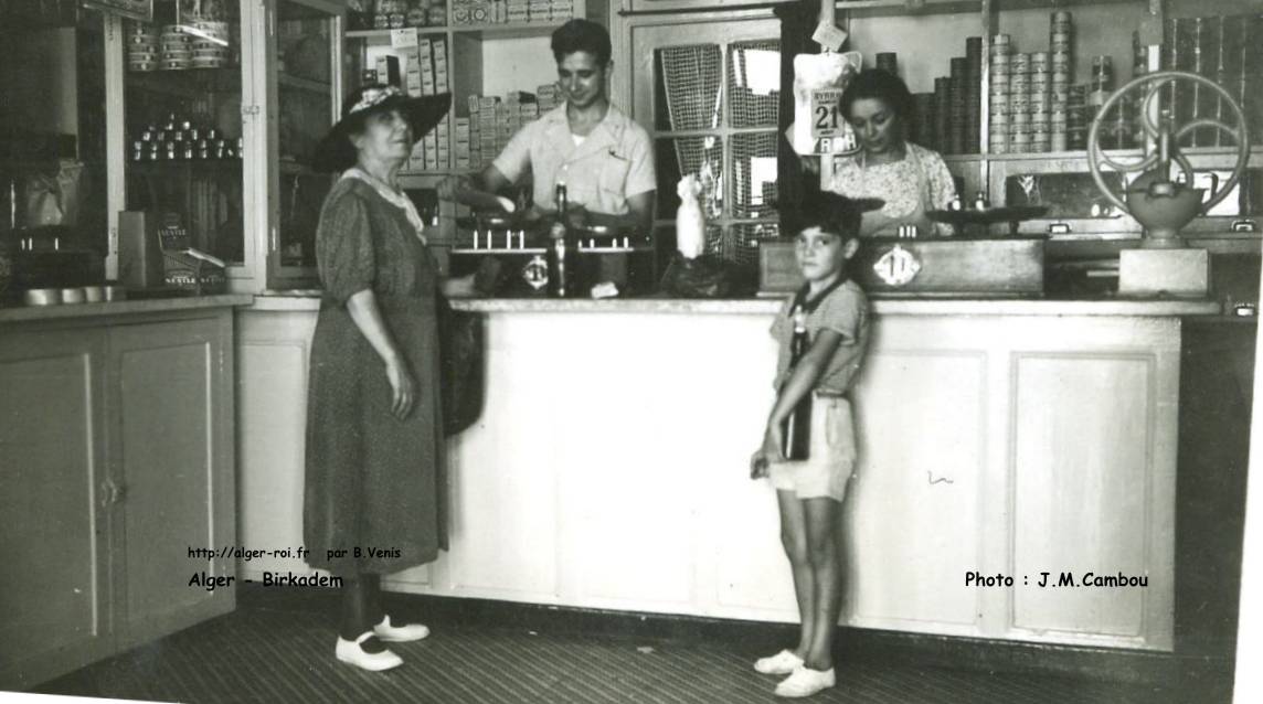 Epicerie Sintés 89 rue du Juillet entre 1932 et 35