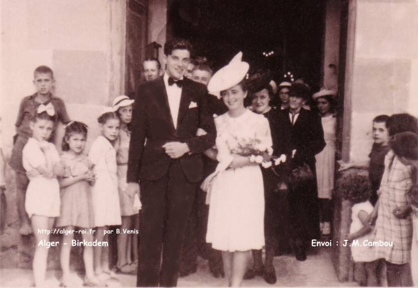                               Eglise Ste Philomène de Birkadem en 1942 