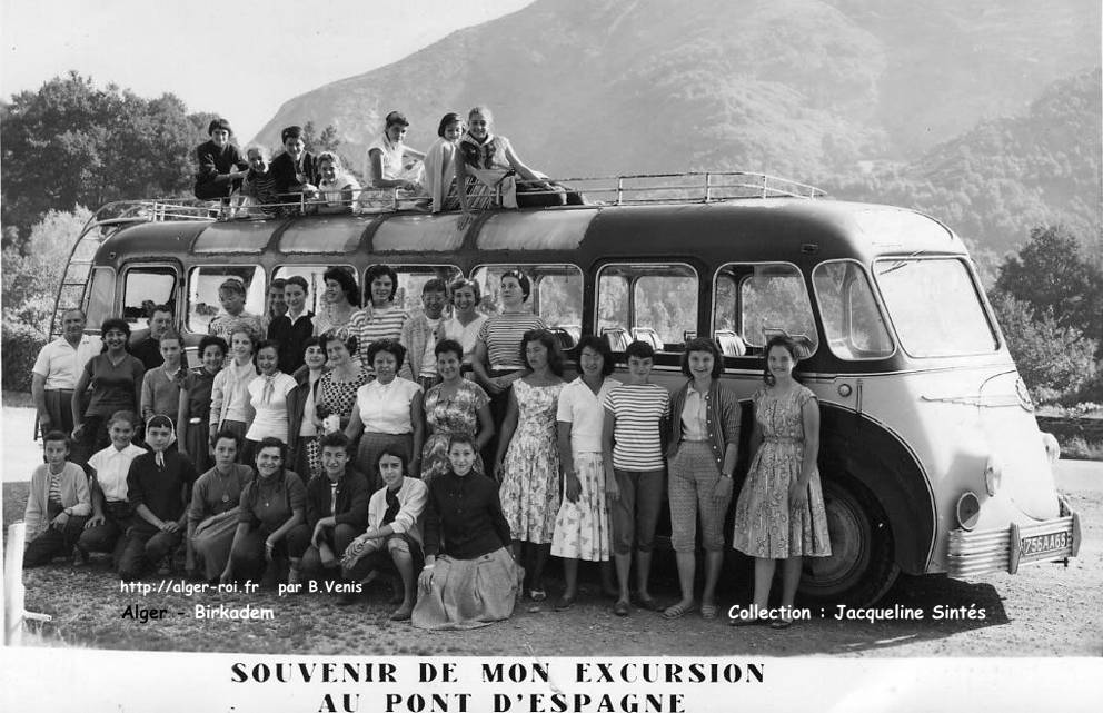 Excursion au pont d'Espagne
