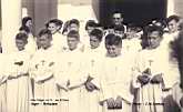 Communion Eglise Ste Philomène de Birkadem Mai 1958 ou 1959 