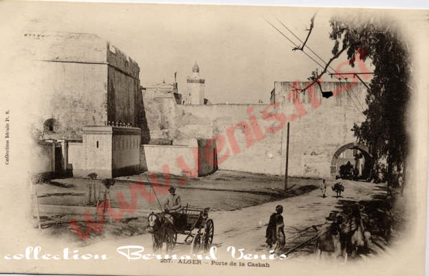 Porte de la Casbah, adressée à Monte-Carlo le 21-4-1905