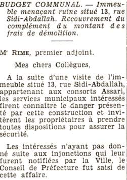 séance du conseil municipal
