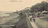 La plage et les villas