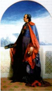 Portrait de Louis-Antoine-Auguste Pavy, évêque d'Alger par François-Claudius Compte-Calix, musée Joseph Déchelette, Roanne