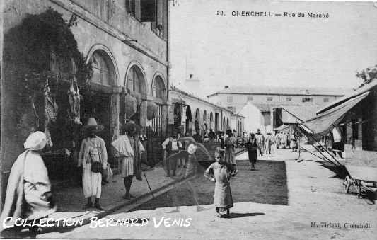 Rue du marché.