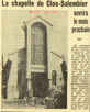 La chapelle du Clos-Salembier ouvrira le mois prochain