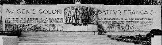 à la gloire du Génie colonisateur français