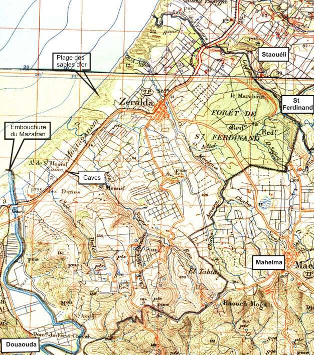 Le territoire communal de ZÉRALDA